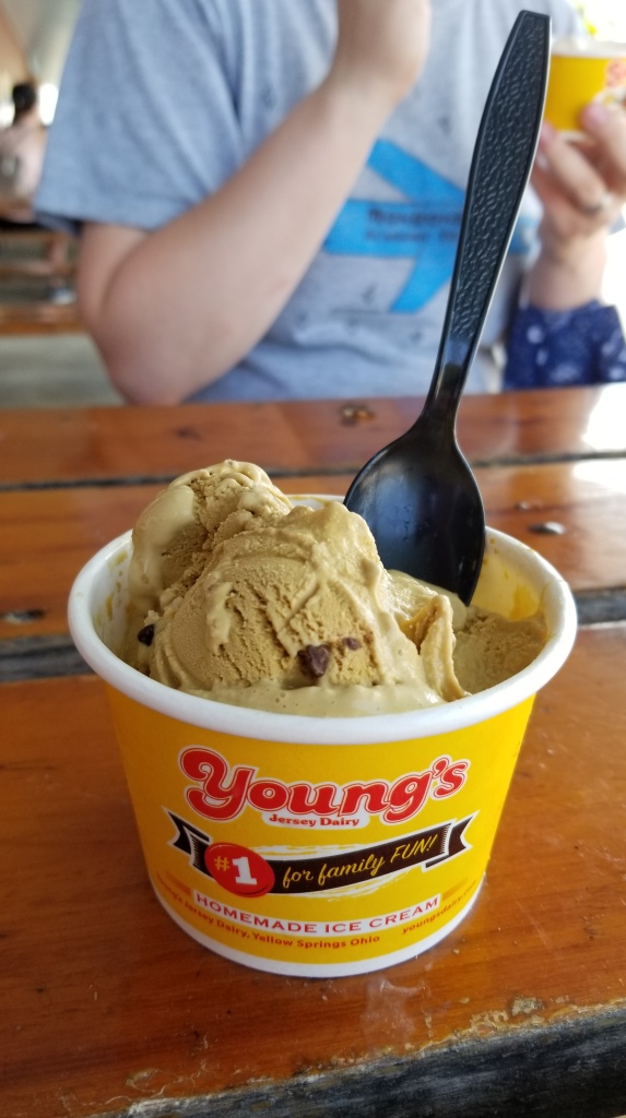 Ice cream at Young's Jersey Dairy